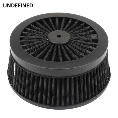 Motorcycle Air Cleaner Filter System Inner Element Black For Harley Sportster 883 1200 XL Dyna Softail Fat Boy Touring Road King ► Photo 1/6