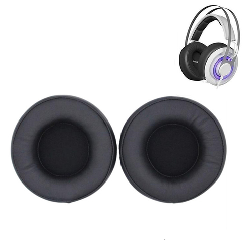 Soft Protein Ear Pads For Steelseries SIBERIA 650 Gaming Headset Replacement Earpads Sponge Cover For Extra Comfort  Black Ew# ► Photo 1/6
