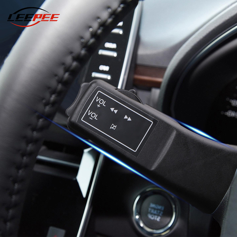 LEEPEE Car Accessories Steering Wheel Remote Control Button For Music Multimedia Player Navigation Auto Universal Easy Install ► Photo 1/6