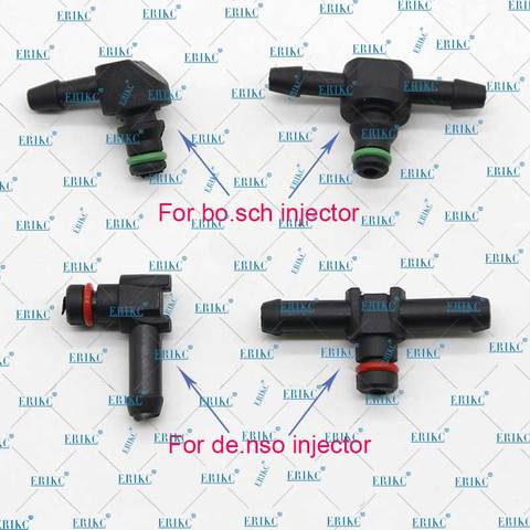 10PCS Return Oil Backflow Joint Pipe T and L Type for Bosch Denso Diesel Injector Plastic Connector Pipe Hose Joiner Tube Fuel ► Photo 1/6
