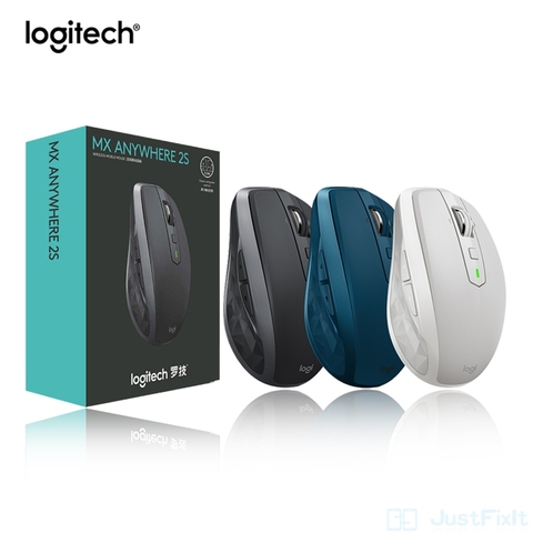 Office Mouse Logitech MX Anywhere 2S Multi-device Wireless Mobile Mouse 2.4Ghz Nano Support for Multi-Device Control ► Photo 1/6