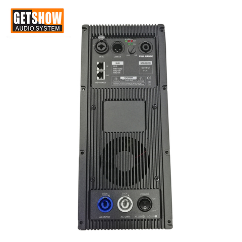 RMS 600W+600W Professional Speaker Plate Amplifier 1 input 2 output Class D Amplifier Board With DSP processor around ► Photo 1/3