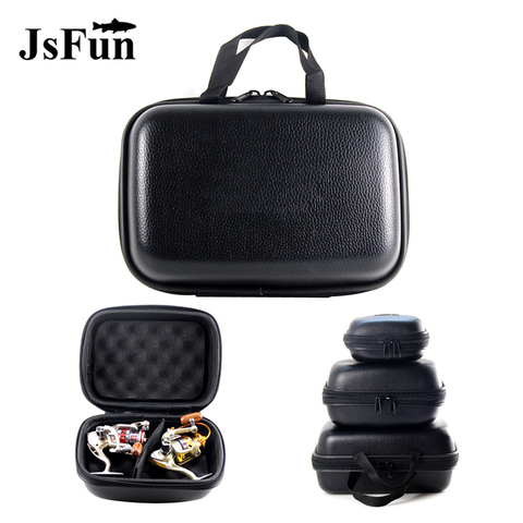 Fishing Bag Spinning Reel Case Cover Leather Fishing Reel Bag Shockproof Waterproof Fishing Tackle Storage Case PJ199 ► Photo 1/6