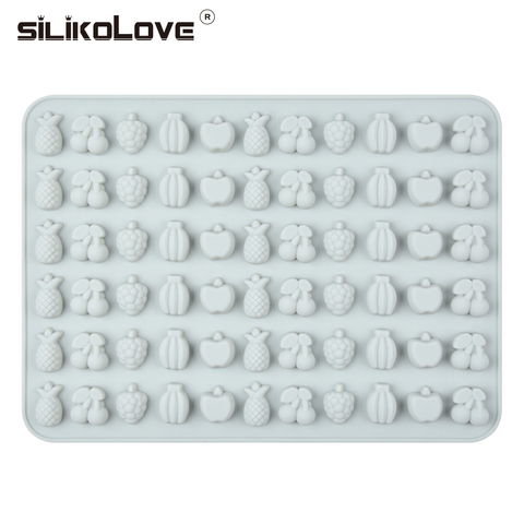 SILIKOLOVE New Miniature Candy Mold Fruit Silicone Candy Mold Gummy Candy Mold Sugarcraft Tools ► Photo 1/6