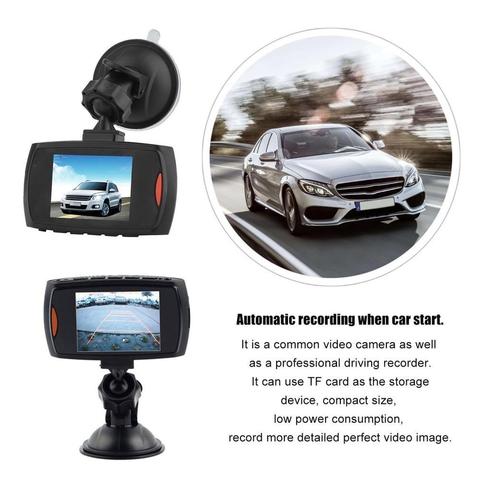 Driving Recorder Car DVR Dash Camera Full HD 720P 2.4inch Cycle Recording Night Vision Wide Angle Dashcam Video Registrar ► Photo 1/6