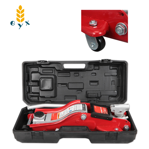 Horizontal Hydraulic Jack Car 2.5 Ton Car Jack Tire  Tool In plastic Box, Wear-resistant And Durable  T825010rs ► Photo 1/6