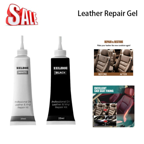 20ml Advanced Leather Repair Gel Car Interior Home Leather Repair Cream Leather Complementary Color Repair Cream Agent Tslm1 ► Photo 1/6