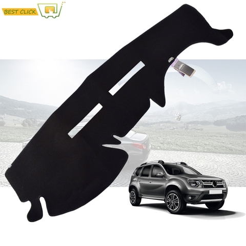 Car Dashboard Cover Dashmat For Dacia Renault Duster 2014 2015 2016 2017 Automobile Dash Mat Sun Shade Pad Carpet Dashmat Cover ► Photo 1/6