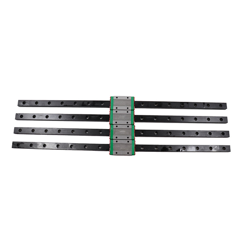 Black Original Hiwin MGN12 carriages+400mm L MGNR12C linear rails 5pcs for BLV MGN Cube 3d printer Hiwin MGN12H rail ► Photo 1/6