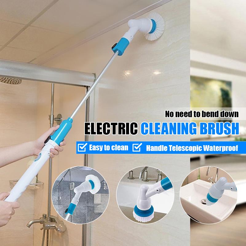 Electric Cleaning Brush Bathroom Wash Brush Kitchen Cleaning Tool