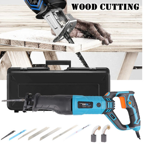 NEWONE 1050W Reciprocating Saw With Adapter Blades, DIY AC Electric Saw For Wood Metal Plasitic Pipe ► Photo 1/6