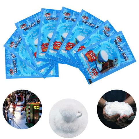 1PC Artificial Snowflakes Fake Magic Instant Snow Powder For Home