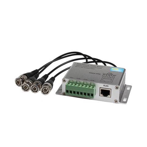 BESDER CVI TVI AHD 4CH Passive Video Balun UTP Video Balun CCTV Via Twisted Pairs With Male Connector To UTP RJ45 Up to 450M ► Photo 1/5