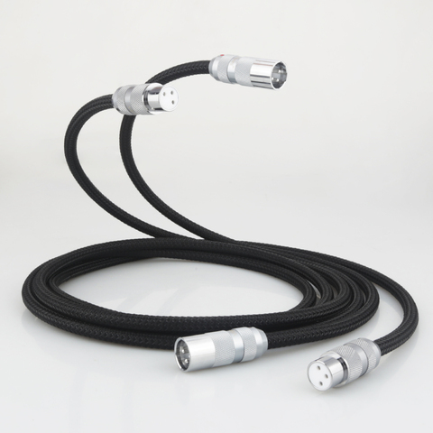 Viborg OFC Multiple pure copper XLR balanced Interconnect cable HIFI XLR Male to Female Extension XLR Cable NO BOX ► Photo 1/6