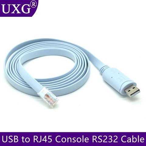 USB to RJ45 Console Cable RS232 Serial Adapter for Cisco Router 1.5m USB RJ 45 8P8C Converter USB Console Cable ► Photo 1/5