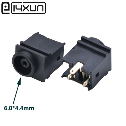 EClyxun 2pcs  DC 6.0*4.4 3Pin  Power Jack socket DC charging socket for Notebook sony Vaio VGN-C FE FS FW FZ NR TZ Series ► Photo 1/6