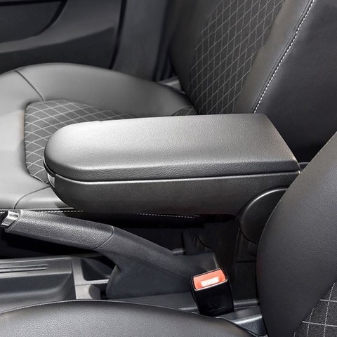Car Center Console Arm Rest Lid PU Leather Armrest Cover Latch For VW Jetta Golf 4 MK4 Bora Passat B5 Beetle Polo ► Photo 1/6