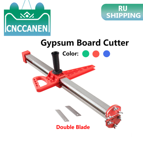 20mm-600mm Manual Portable Gypsum Board Cutter Stainless Steel Hand Push Drywall Cutting Artifact Woodworking Cutting Tool ► Photo 1/6