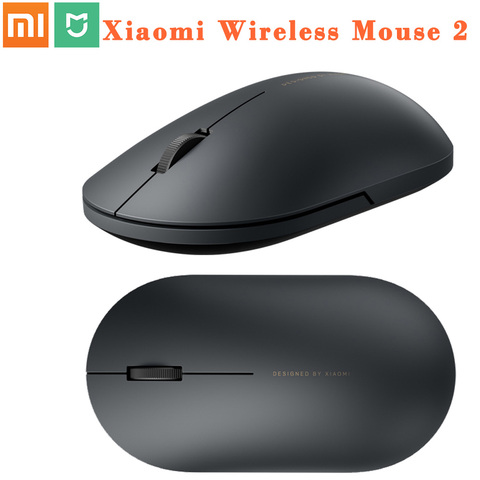Xiaomi Wireless Mouse 2.4GHz 1000DPI Ergonomic Optical Portable w/ USB  Receiver