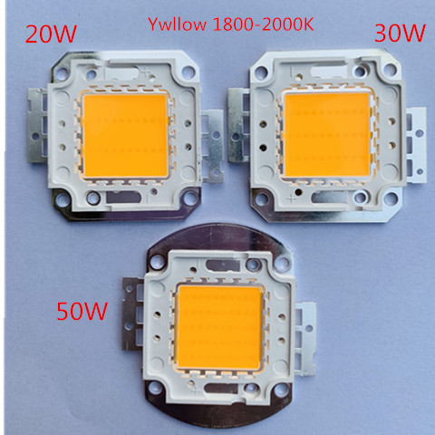 LED CHIP pure Yellow Orange 20W 30W 50W 38mli 45mli 1800-2000K 1750MA led chip high power led bead 32-34V for led street light ► Photo 1/4