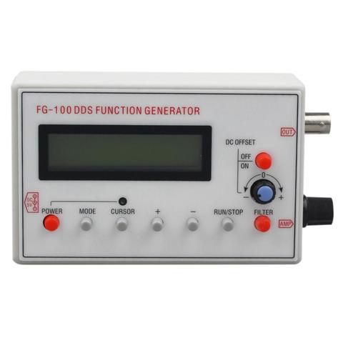 Hot sale FG-100 DDS Function Signal Generator Frequency Counter 1Hz - 500KHz ► Photo 1/6