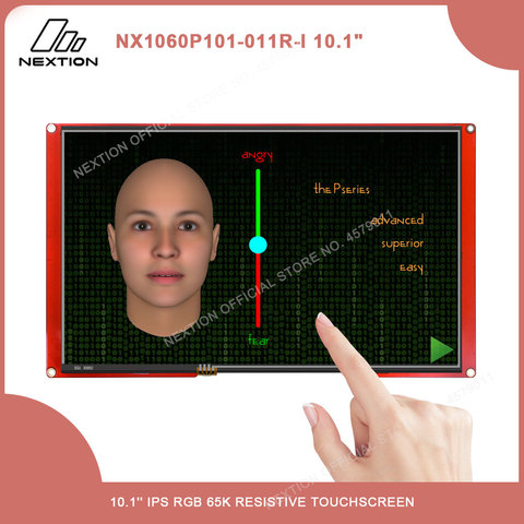 NEXTION 10.1'' Intelligent NX1060P101-011C/R-I Multifunction HMI Resistive/Capacitive LCD Touch Display Module Without Enclosure ► Photo 1/6