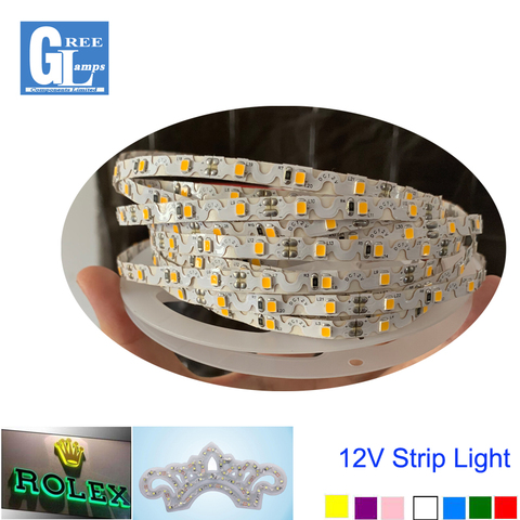 3Years Guarantee  Shop Signs  LED Strip Light 2835 Bendable 12V   Backlight for 3D Channel Letters Display Replace LED Module ► Photo 1/5