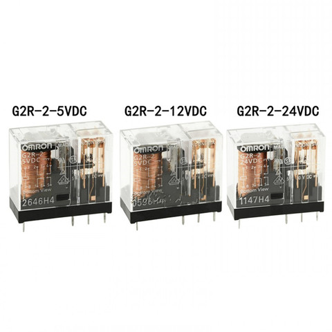 1PCS Relay G2R-2-5VDC G2R-2-12VDC G2R-2-24V G2R-2 12VDC Power relays 5V/12V/24V 5A 8PIN ► Photo 1/5