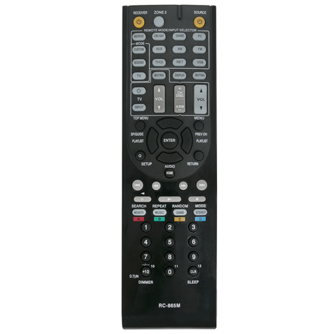 New RC-865M Remote control for Onkyo AV Receiver TX-NR525 TXNR525 HT-R391 TX-NR315 RC-866M  TX-NR737 ► Photo 1/6