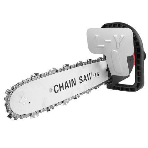 11.5/12 Inch Chainsaw Bracket Changed 100 125 150 Electric Angle Grinder M10/M14/M16 Into Chain Saw Woodworking Power Tool Set ► Photo 1/6