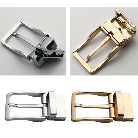 Prettyia Mens Alloy Reversible Belt Buckle Single Prong Leather Belt Buckle ► Photo 1/6