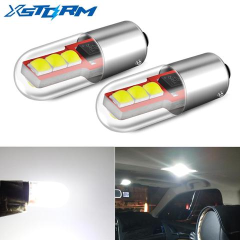 2Pcs BA9S LED BAX9S H21W BAY9S H6W T4W T11 Led Bulb Canbus Car Clearance Lights Interior Dome Reading Lamp 12V 6000K White ► Photo 1/6