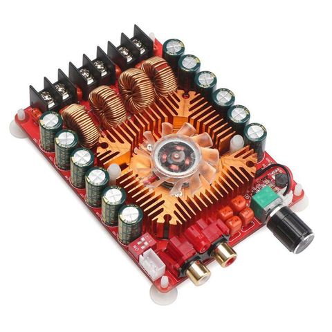 TDA7498E 2X160W Dual Channel o Amplifier Board, Support BTL Mode 1X220W Single Channel, DC 24V Digital Stereo Power Amp Modu ► Photo 1/5