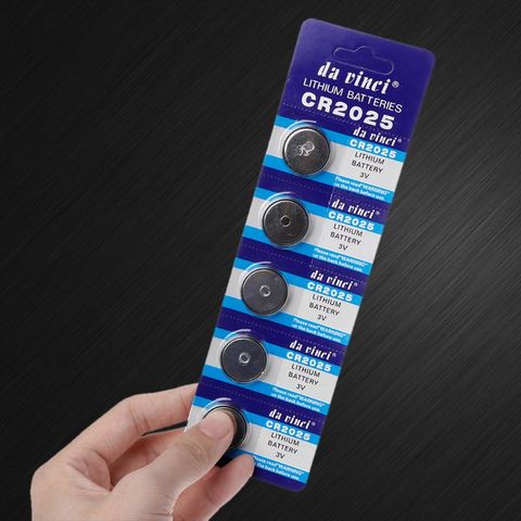 5PCS Lithium Battery CR2025 3V Cell Coin Batteries DL2025 BR2025 KCR2025 CR 2025 Car Key Button Watch Computer Electronic Toy ► Photo 1/6