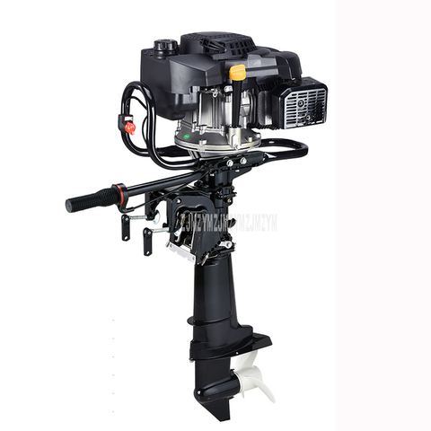 9 Horsepower Boat Outboard Engine Air-cooling Gasoline Fuel Short Shaft Four 4 strok Outboard Motor For Inflatable Boat ► Photo 1/2