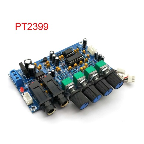 PT2399 Digital Microphone Amplifier Board Karaoke Reverberation Board Karaoke OK Amplifier Module Dual AC 12V ► Photo 1/4