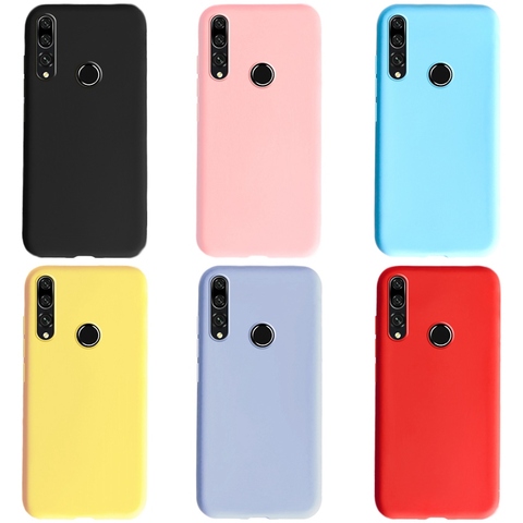 For Huawei Honor 9X Case Honor 9X Pro Case Soft Silicone Candy Color Cover For Huawei Honor 9X Premium Honor9X 9 X Pro STK-LX1 ► Photo 1/6