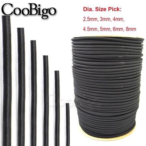 2/3/4/4.5/5/6/8mm Strong Elastic Rope Bungee Shock Cord Stretch String For DIY Jewelry Making Garment Sewing DIY Handmade craft ► Photo 1/6