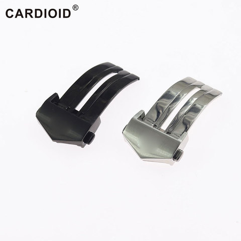 Watchbands Stainless Steel Clasp For TAG Elegant Watch Band Buckle Clasp 18,20,22mm Quality Black Silver Watch Strap Clasp ► Photo 1/6