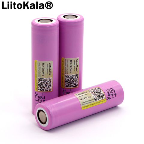 Original INR18650-35E 3.7V 3500mAh Max 13A Discharge Power Battery For Flashlight batteries ► Photo 1/6