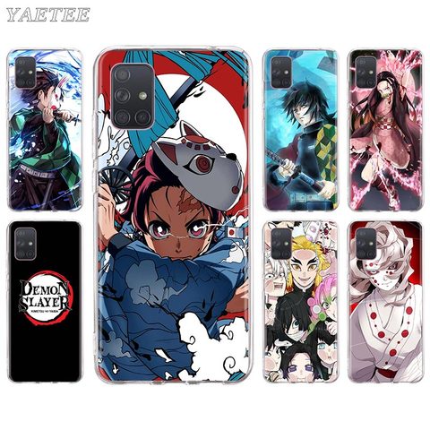 Kimetsu No Yaiba Demon Slayer Anime Phone Case For Samsung Galaxy