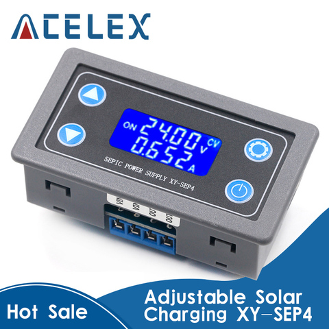 Adjustable Automatic Voltage-Up and Voltage-Down Power Supply Module Constant Voltage and Current Liquid Crystal Solar Charging ► Photo 1/6