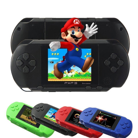 PXP3 16 bit handheld game console Portable children's game console For PVP PSP game console comes with games ► Photo 1/6