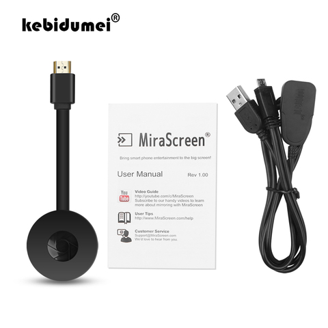 kebidumei TV Stick G2 TV Dongle Receiver For MiraScreen Support HDMI For Miracast HDTV Display Dongle TV Stick for ios android ► Photo 1/6