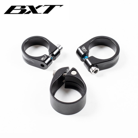 Bicycle Seatpost Clamp 31.8/34.9/37mm Bicycle Seat Post Pipe Clamp Aluminum Alloy MTB Mountain Road Bike Seat Tube Clip ► Photo 1/6