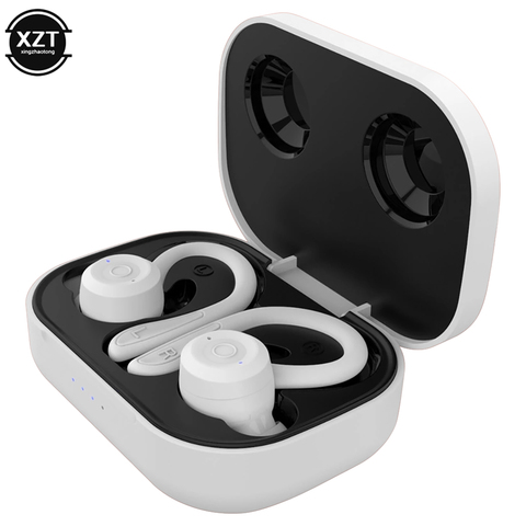 New TWS Bluetooth 5.0 Earphones Charging Box Wireless Headphone Stereo Sports IPX6 Waterproof Earbuds Headsets With Microphone ► Photo 1/5