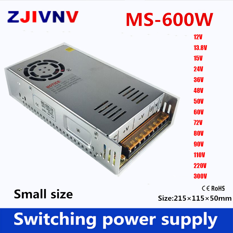 HOT DC 60V 10A 600W Single Output Switching Power Supply AC 110V 220V to SMPS 