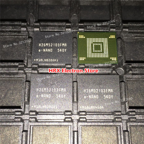 100% New Original H26M52103FMR 16GB BGA EMMC H26M52103FMRE-NAND (1-10piece) ► Photo 1/2