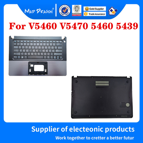 Laptop Bottom Base Bottom Cover Assembly Palm rest keyboard For Dell VOSTRO V5460 V5470 5460 5470 V5480 5480 5439 0KY66W KY66W ► Photo 1/6