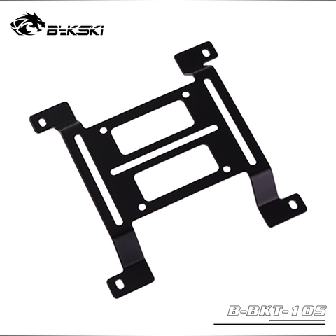 Bykski  Water cooling Radiator Metal bracket Water coolant tank bracket Water pump bracket 12cm fan hole position 120X120X15mm ► Photo 1/6